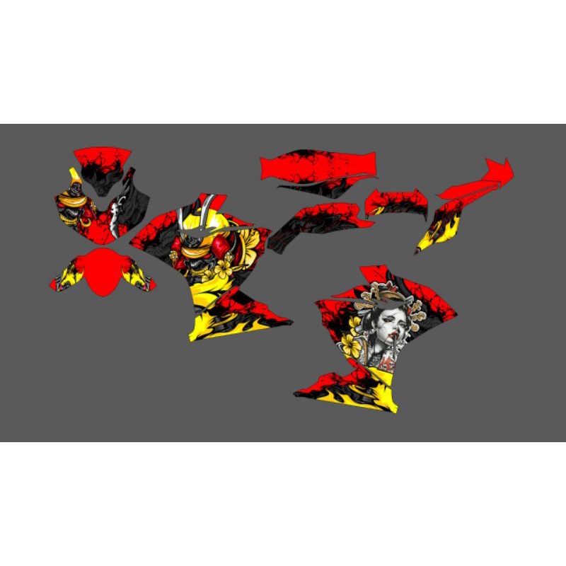 BSD DECAL STIKER MOTOR Cbr 150 r 2021 HOLOGRAM