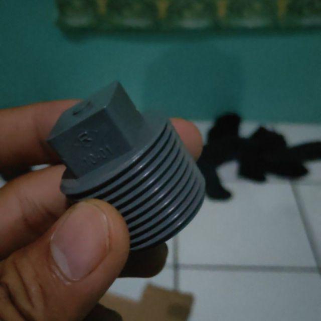 Rucika Plug / Sumbat / Dop Drat Luar Pvc 1 Aw