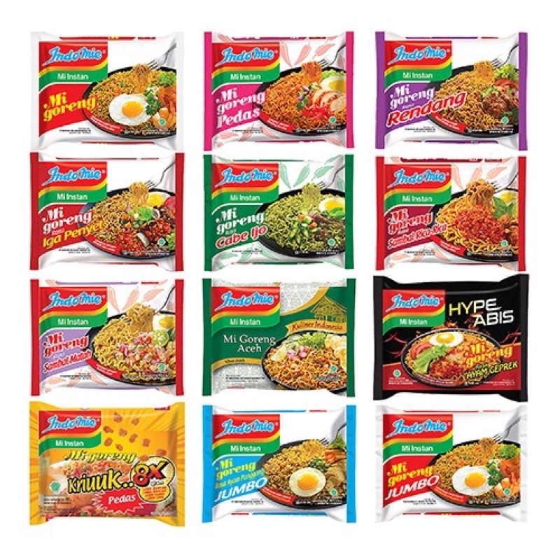 Jual Indomie Mie Goreng Rebus Sakura Soto Mie Ayam Bawang Ayam Spesial Kari Ayam Shopee Indonesia