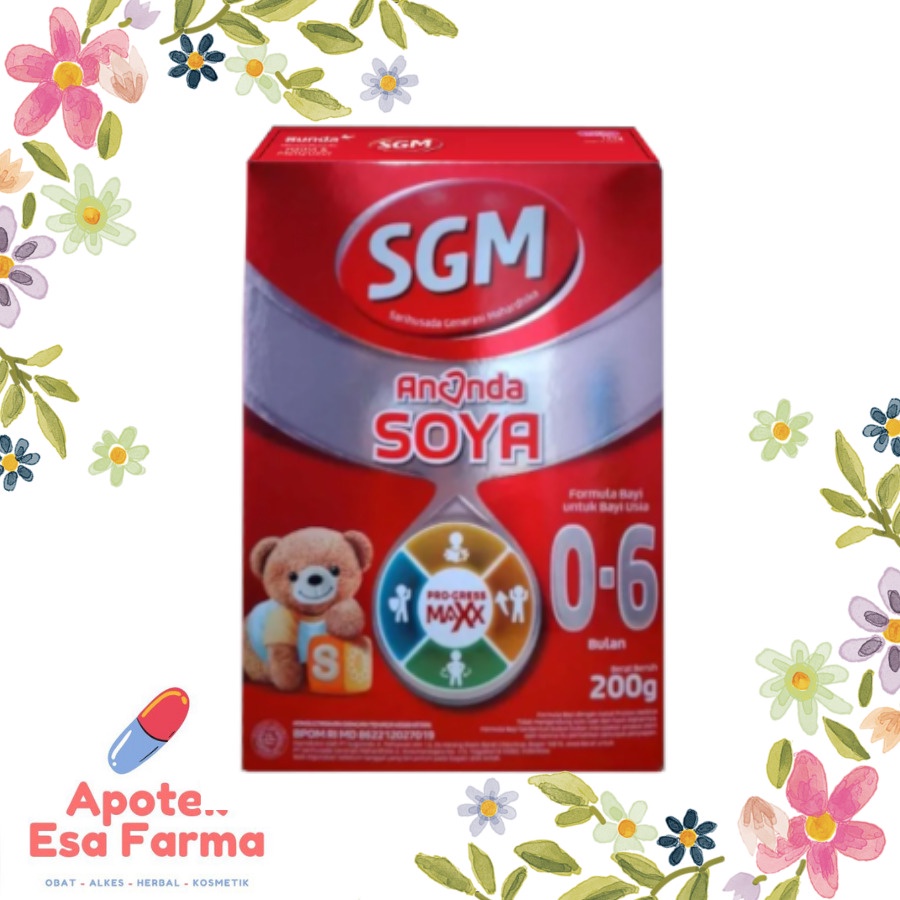 SGM Ananda Soya 0 - 6 Bulan Box 200 g Susu formula bayi