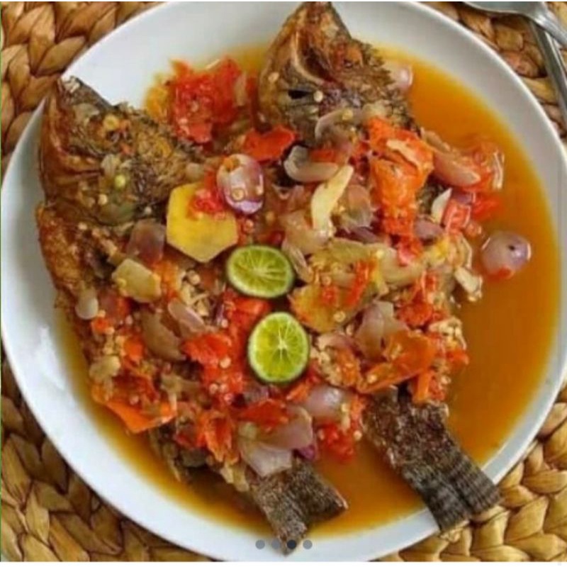 

pecak Betawi ikan nila