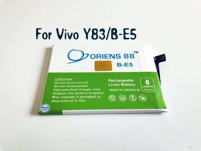 (P) Baterai batre battery Vivo VI Y83 B E5 double power/IC oriens88