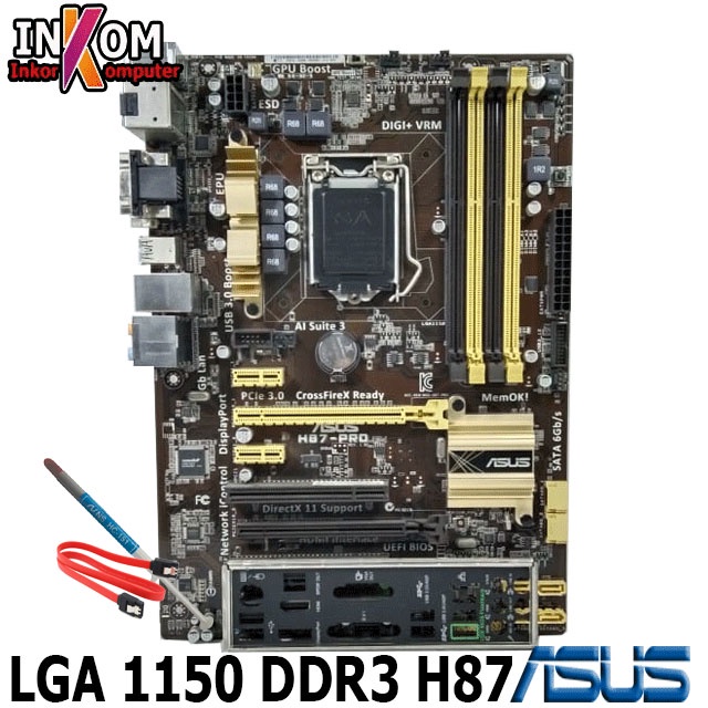 Mainboard Mobo Motherboard LGA 1150 H87 ATX