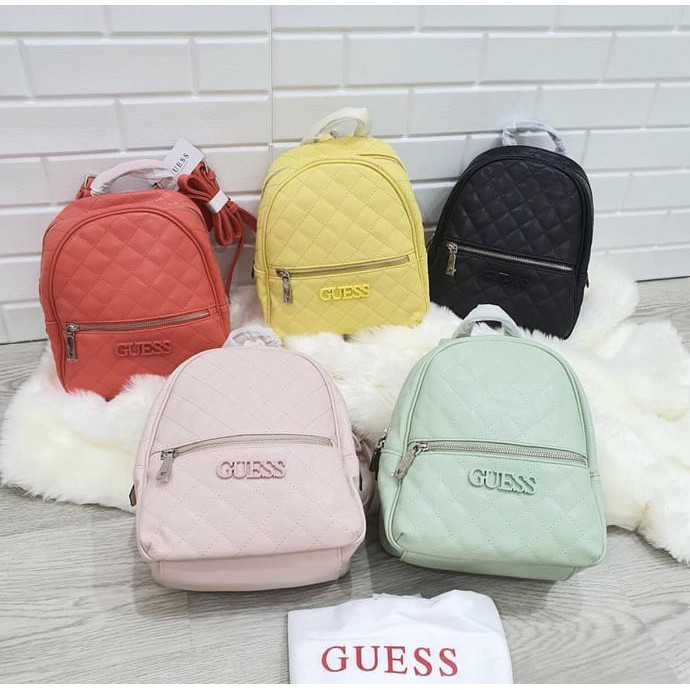 Tas GUESS 034 Cute Medium Backpack Bag Original