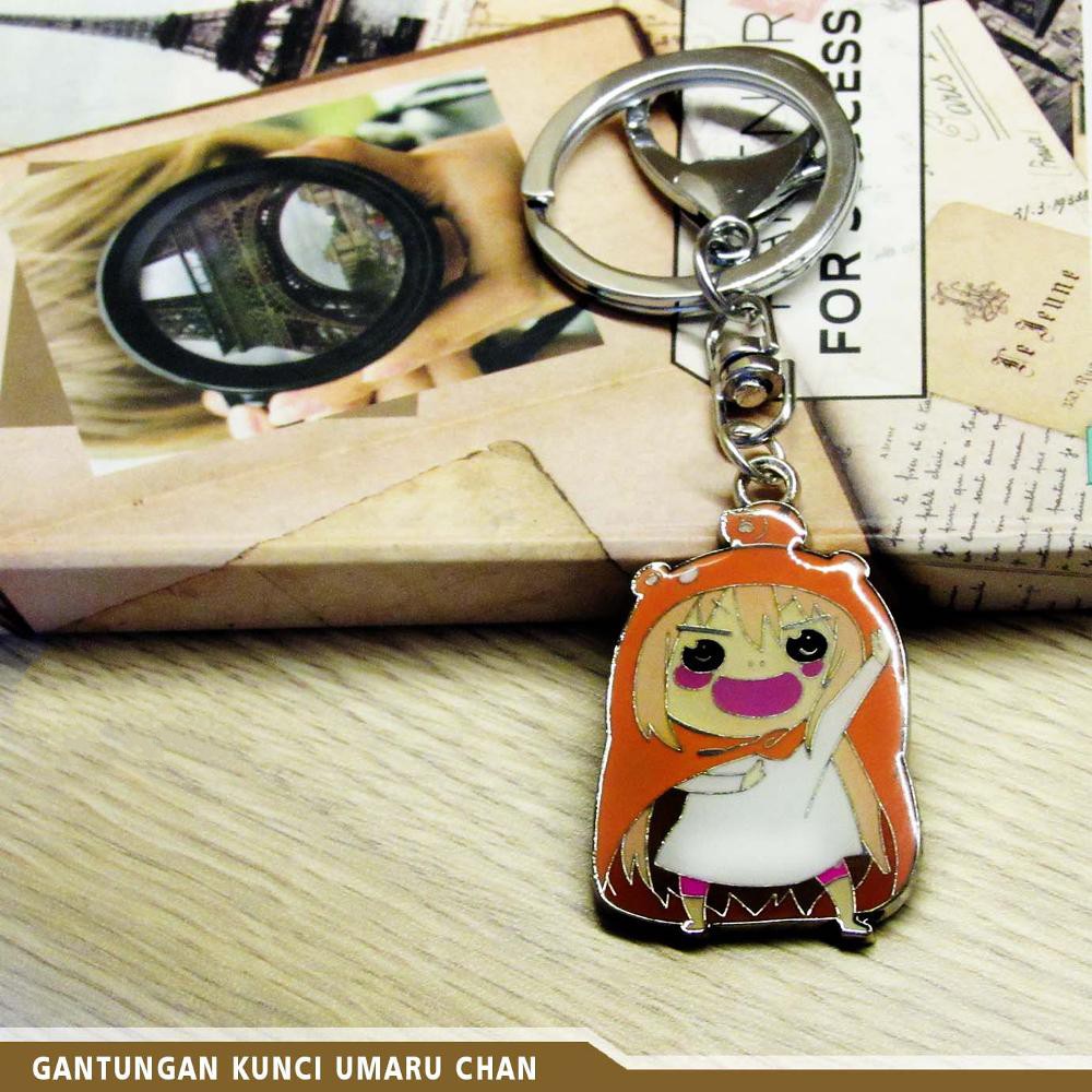 Gantungan Kunci Kartun Anime Kepala Iron Man Anak Mobil Motor