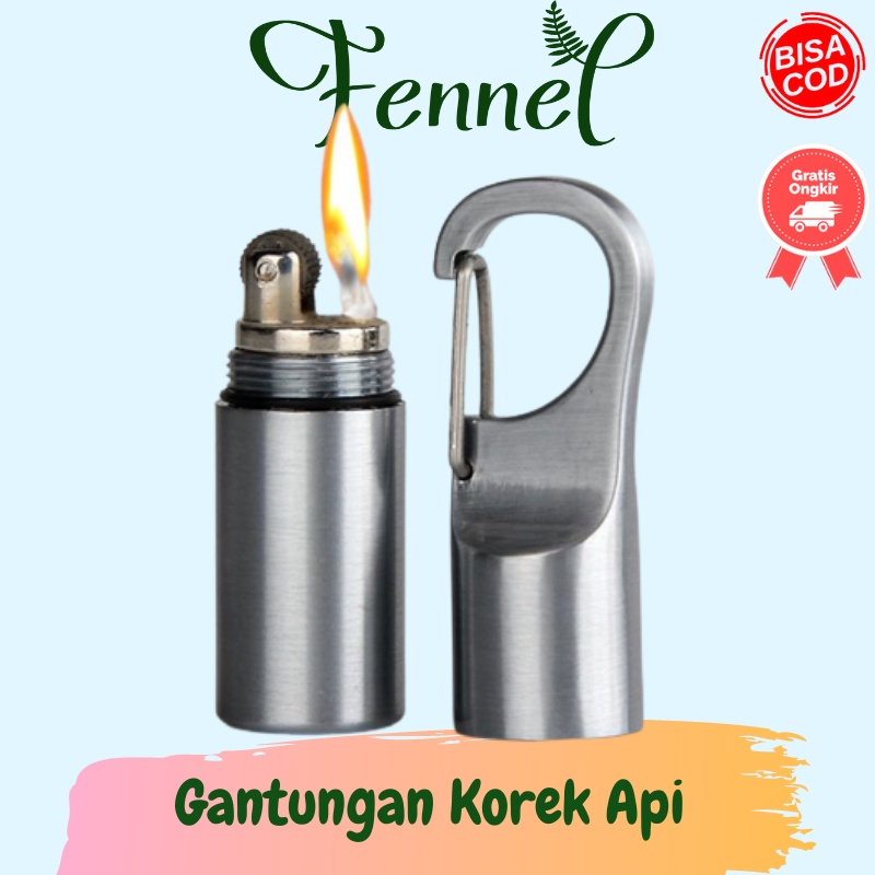 Gantungan Kunci Korek Api Dolphin Lighter Waterproof HY665