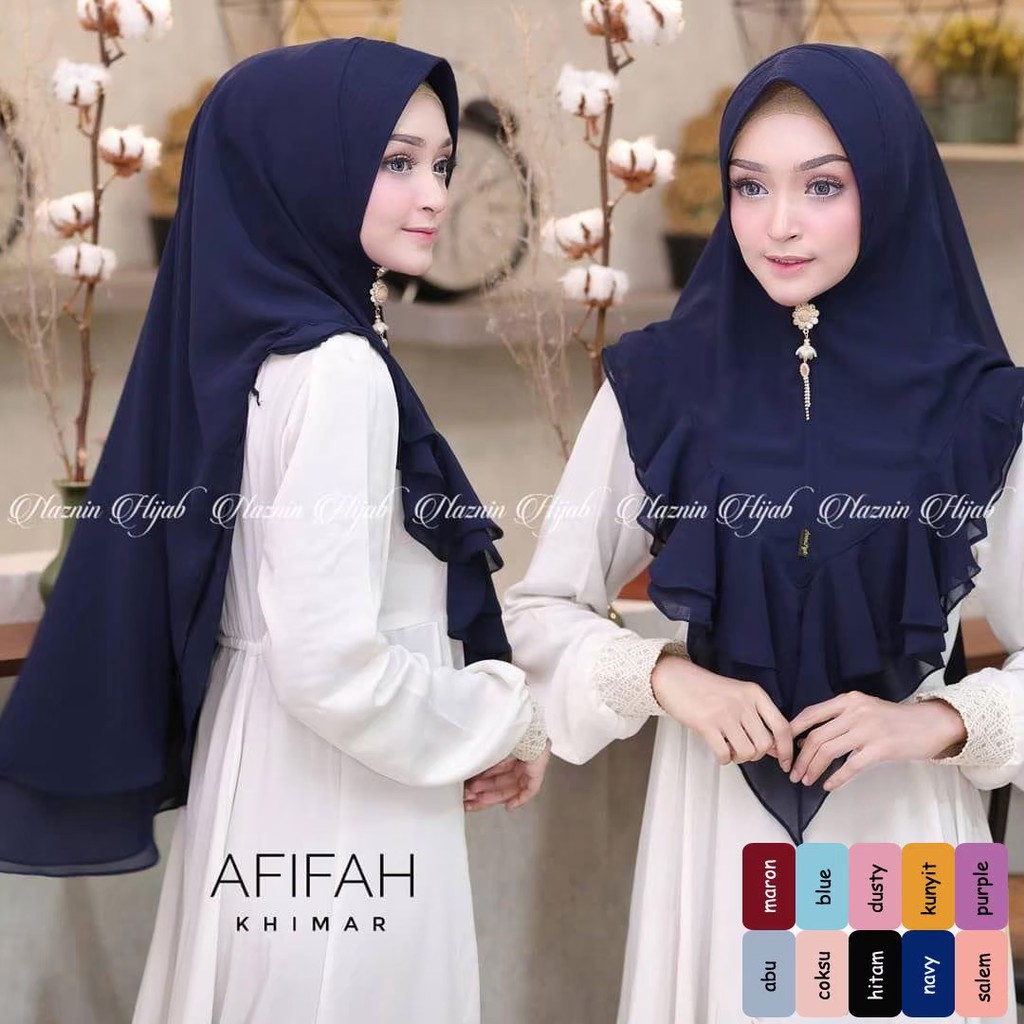 KERUDUNG INSTANT AFIFAH-7