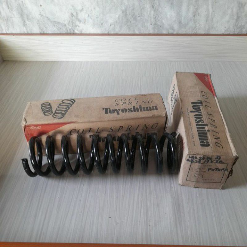 coil spring per keong depan SUZUKI FUTURA MITSUBISHI COLT T120 SS 1.3 1.5 toyoshima JAPAN per keong 