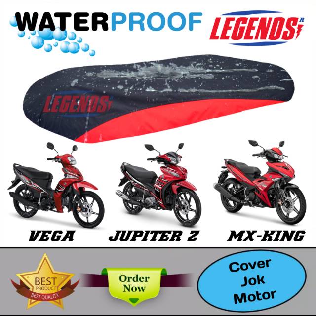 Sarung Jok Motor MX-KING,VEGA,ZUPITER Z / Cover Jok Mantel Jok Anti Air