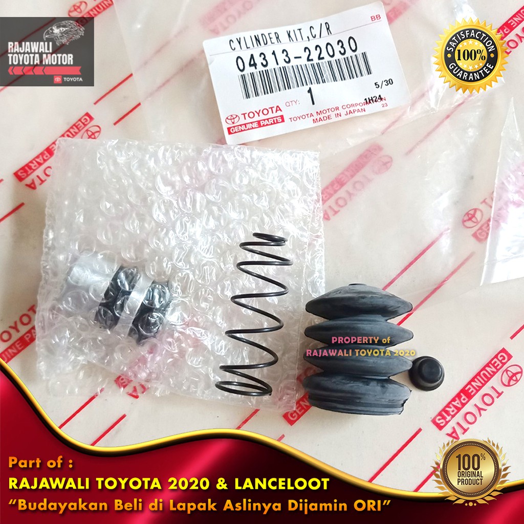 Cylinder Kit Soluna, Corolla GS131, Crown & Hilux Seher Kopling Bawah Original Toyota 04313-22030