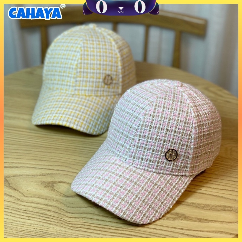 CAHAYA Topi Wanita Topi Fashion Gaya Jepang dan Korea Baru Topi Baseball Import A75