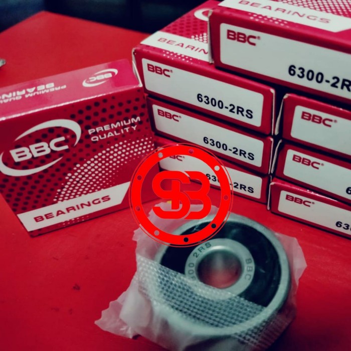 BALL BEARING 6300 2RS BBC ORIGINAL