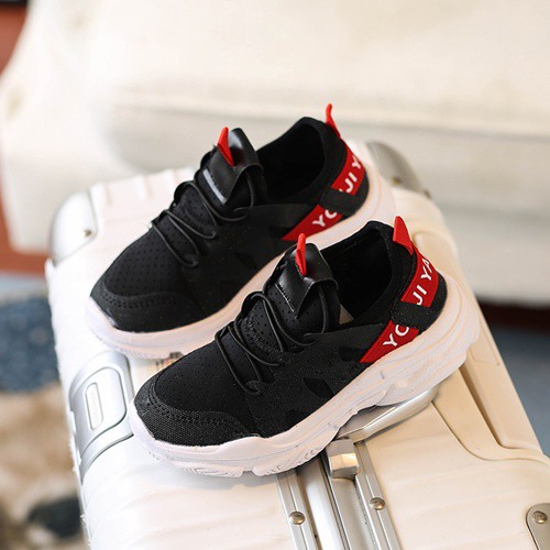 SHK888-black Sepatu Anak Keren Terbaru Import