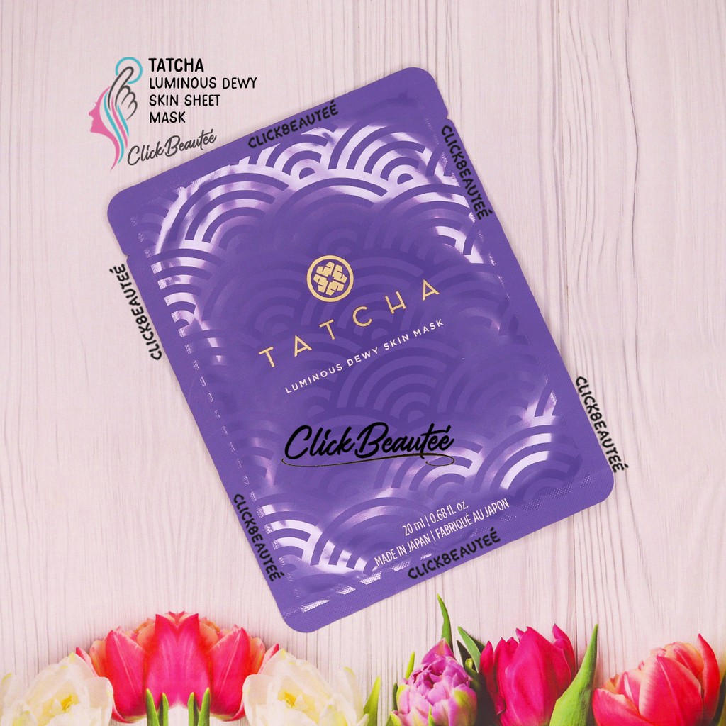TATCHA Luminous Dewy Skin Sheet Mask ( 1pc ) - NO BOX