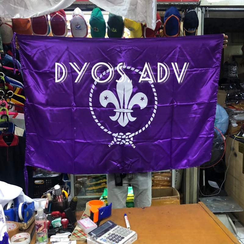 Bendera pramuka wosm pandu 90x135 cm