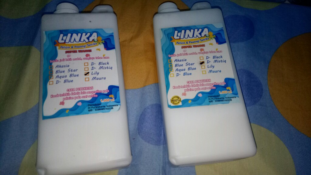 Linka Pelicin Dan Pewangi Setrika