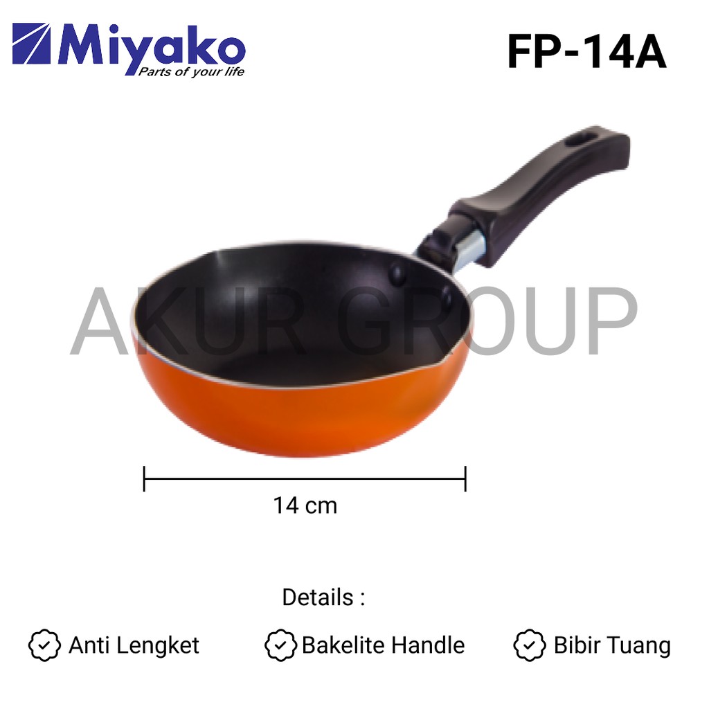 MIYAKO FRYPAN - PROMO BUNDLING FREE 1 BOWL MIYAKO MURAH BANGET / GARANSI RESMI