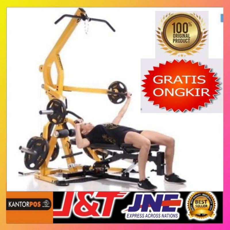 alat fitnes power tech multipungsi alat olahraga(original)alat olahraga angkat beban
