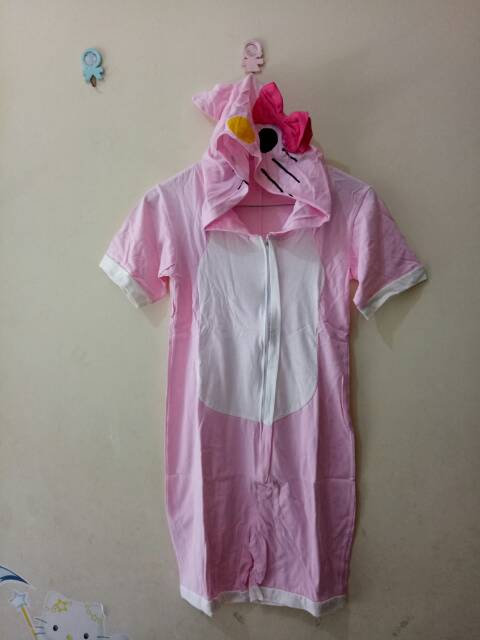 JUMPSUIT HELLO KITTY DKK BAJU KARAKTER CEWEK LUCU