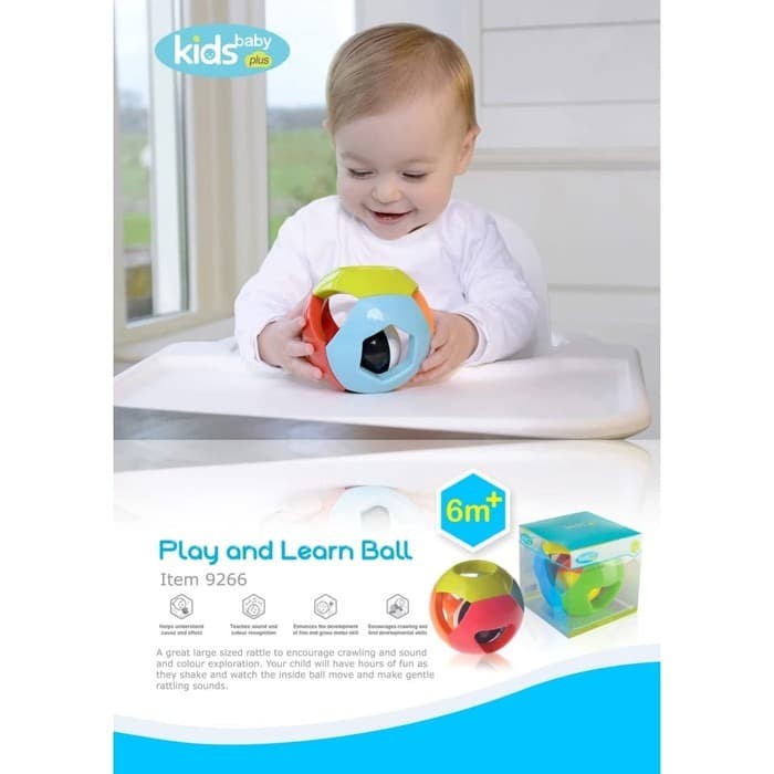 Kids Baby Plus And Learn Ball - 9266