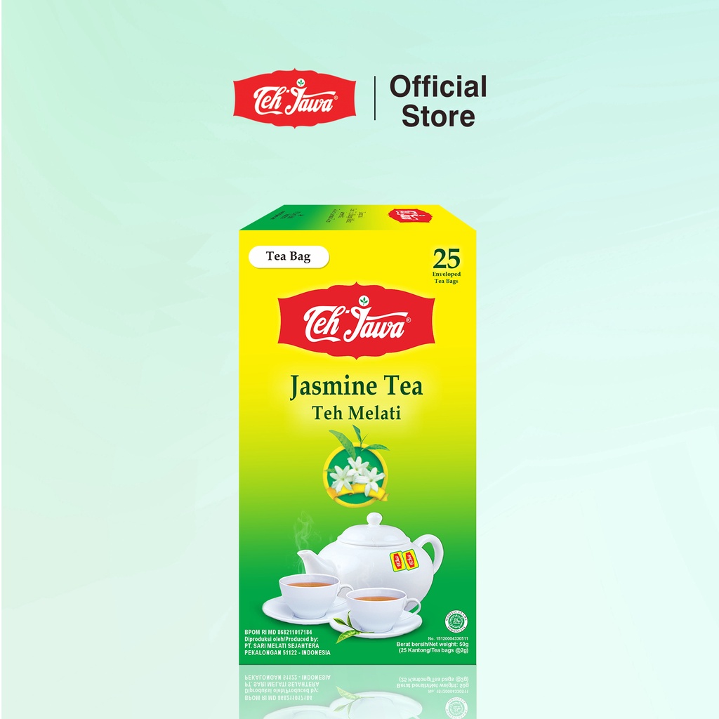 Teh Jawa Jasmine Tea Enveloped Celup isi 25