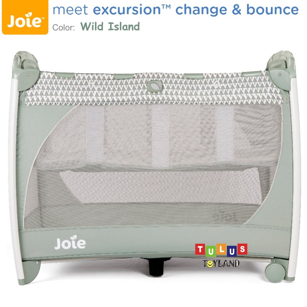 Box Baby Joie Excursion Change and Bounce Travel Cot Tempat Tidur Bayi Premium