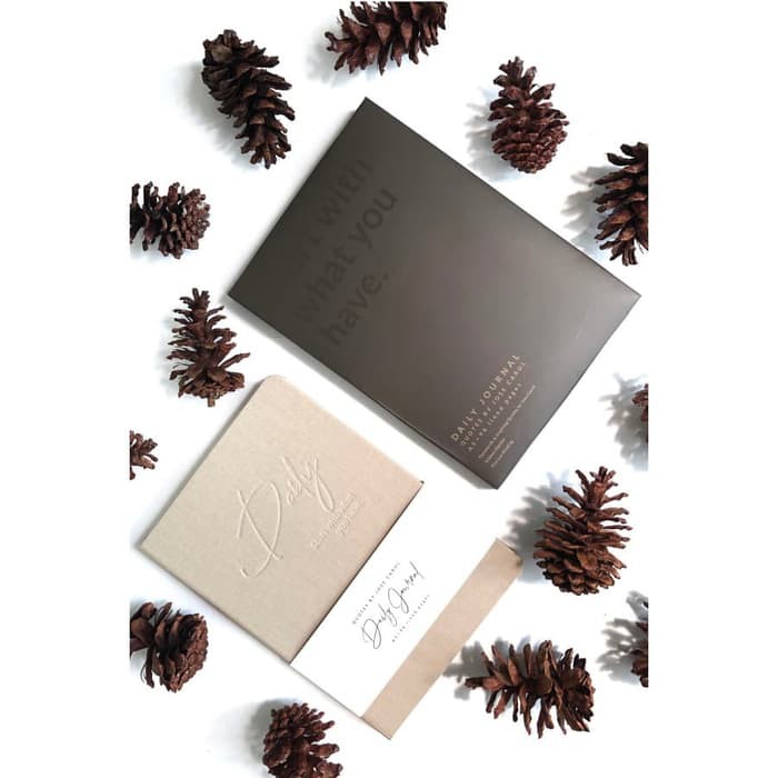 

Terlaris Daily Journal (Notebook) Jose Carol (Lined Pages) Brown Elegan