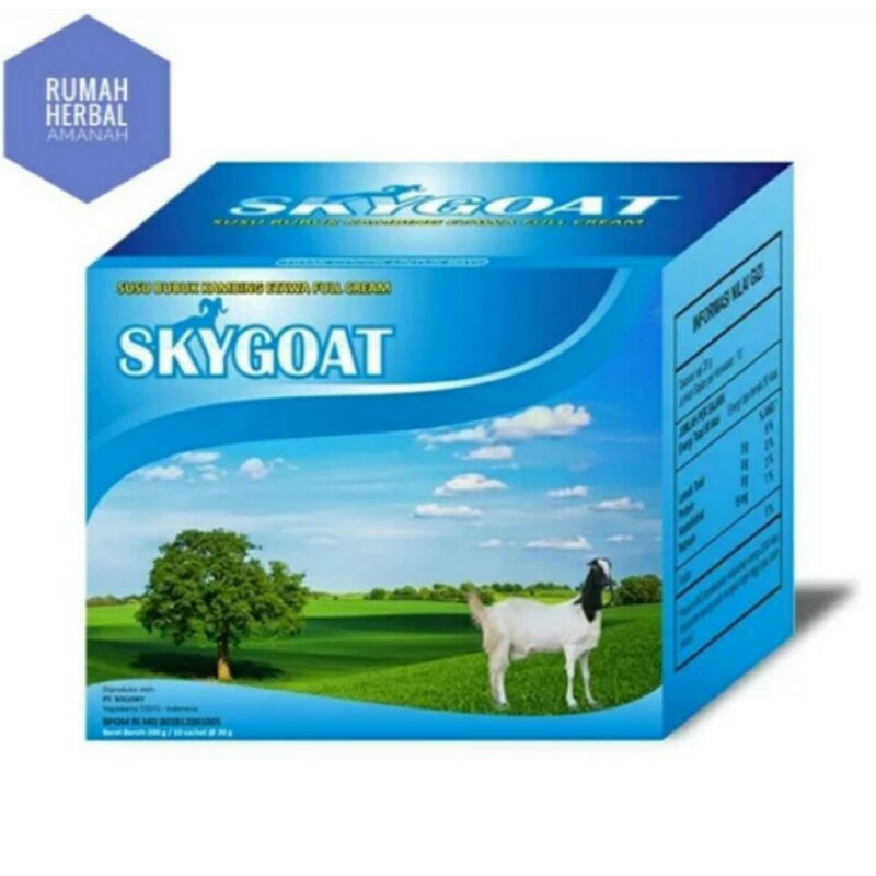 

Susu Kambing Etawa Skygoat Sky Goat Jaminan Original