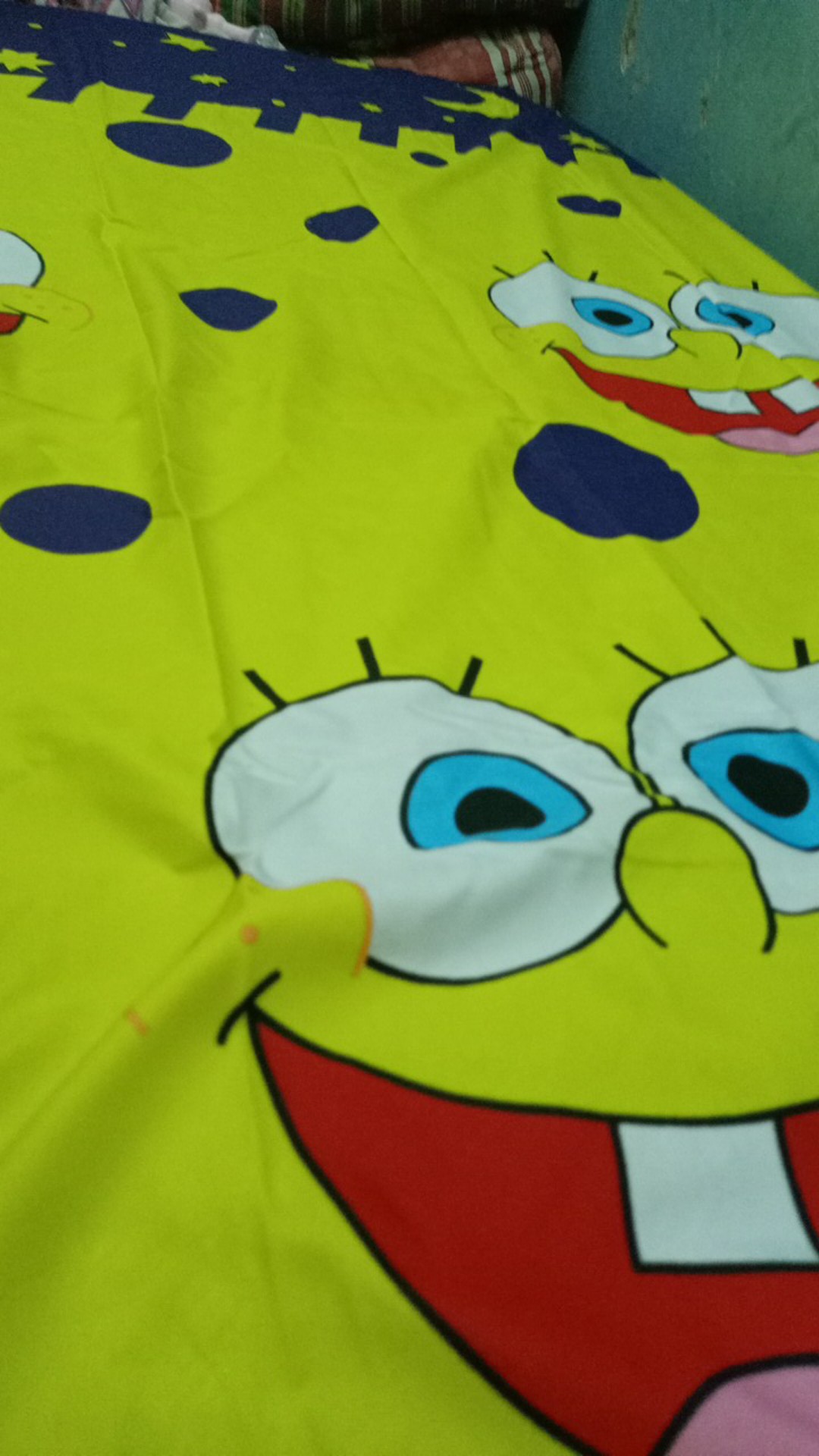 Sprei Homemade Murah Berkualitas Motif Spongebob 160 180