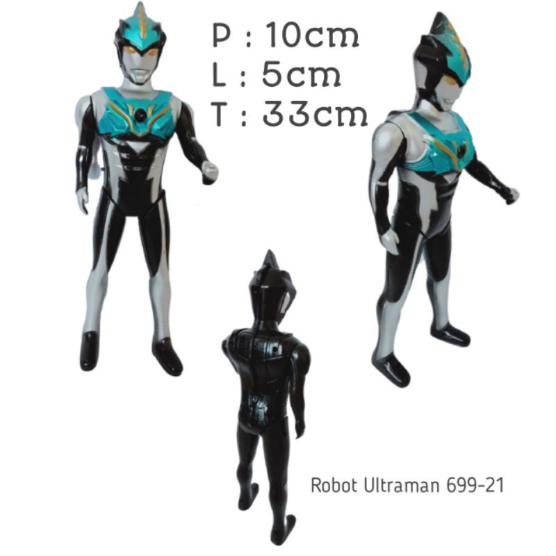 MAINAN ANAK LAKI-LAKI ROBOT ULTRAMAN BATERAI 699-21