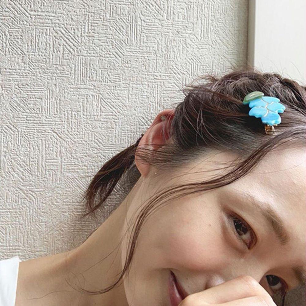 NICKOLAS1 Flower Hair Clip Hiasan Kepala Lucu Wisteria Bunga Acetic Hadiah Gadis Wanita Jepit