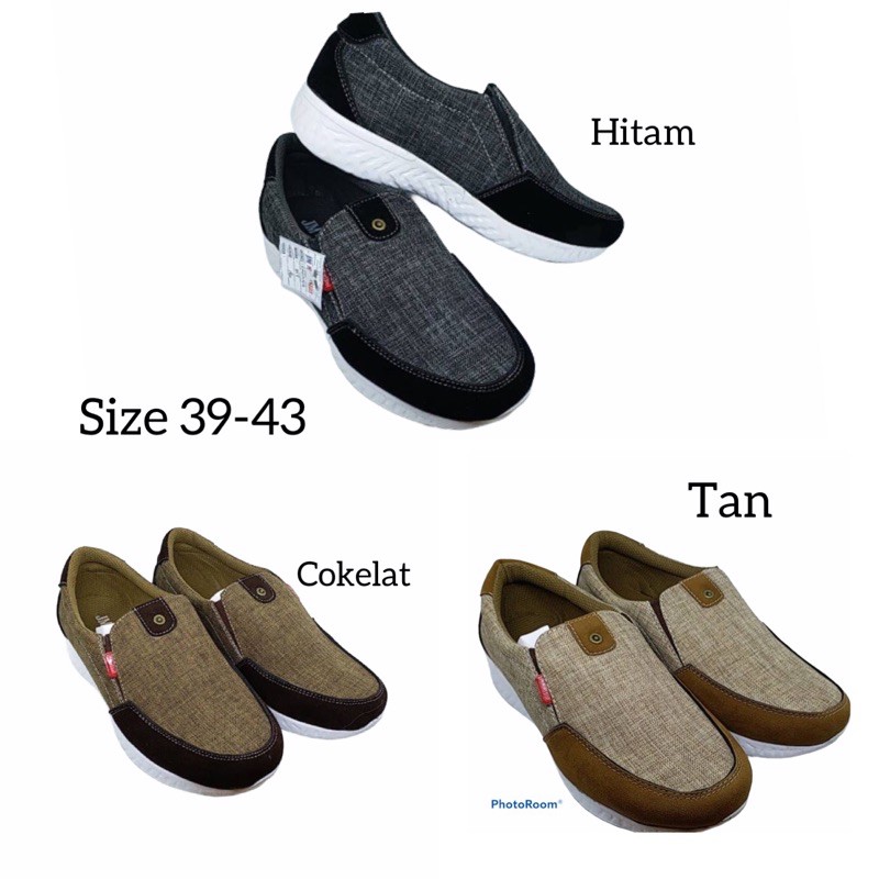 SEPATU CASUAL PRIA JM MONS STAR BELGIA (SIZE 39-43)