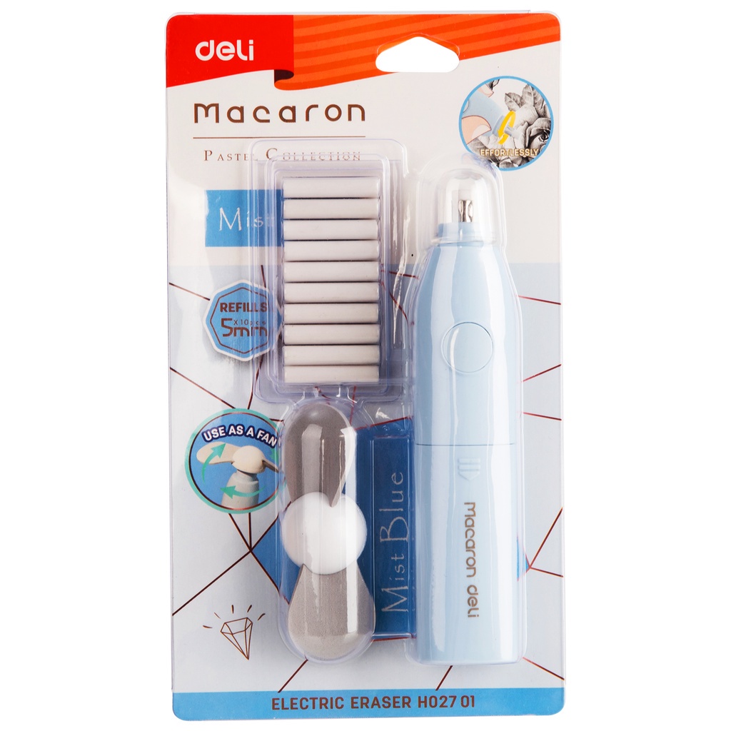 Penghapus Pensil  DELI Elektrik warna - EH02701