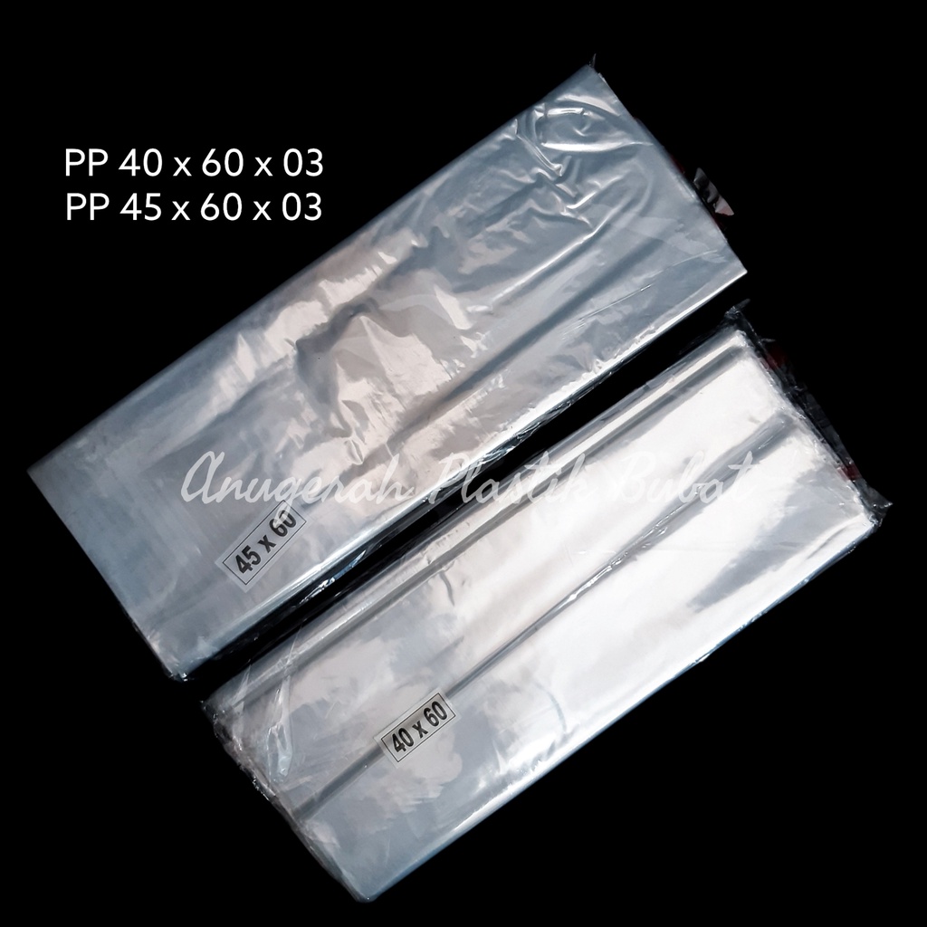 Kantong Plastik PP 40X60 dan 45x60/ Plastik Laundry/Laundry Bag/Plastik Laundry Kiloan