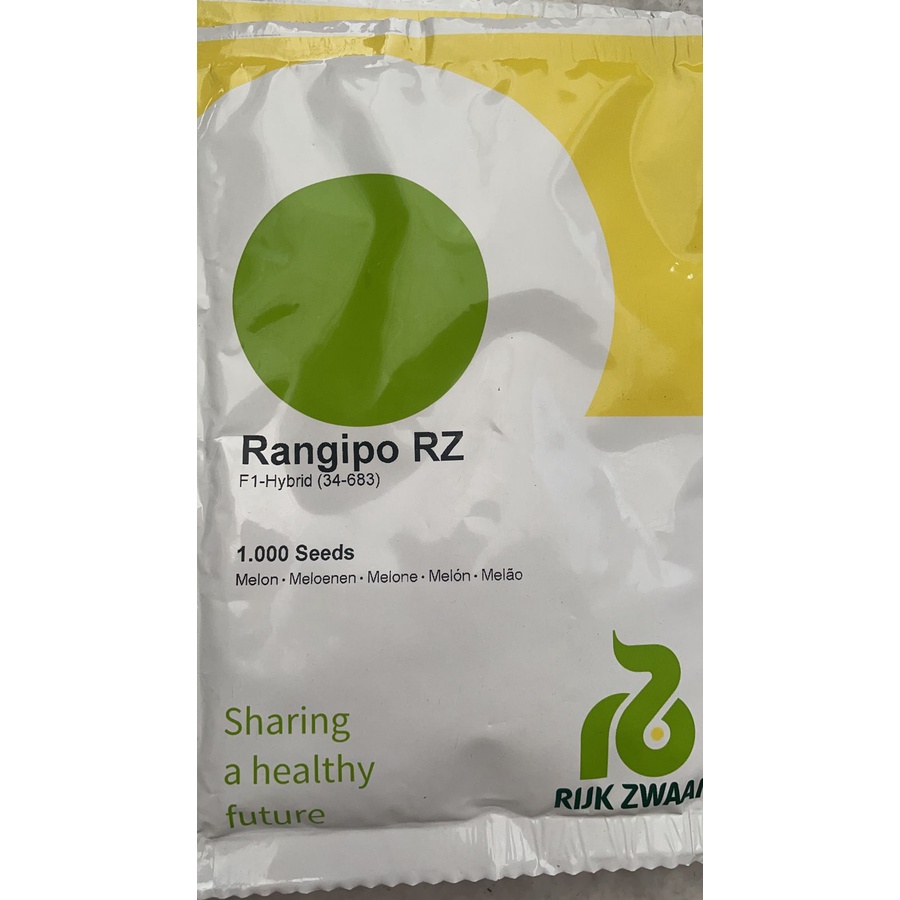Benih melon RZ Rangipo - 1000 seed kemasan ori
