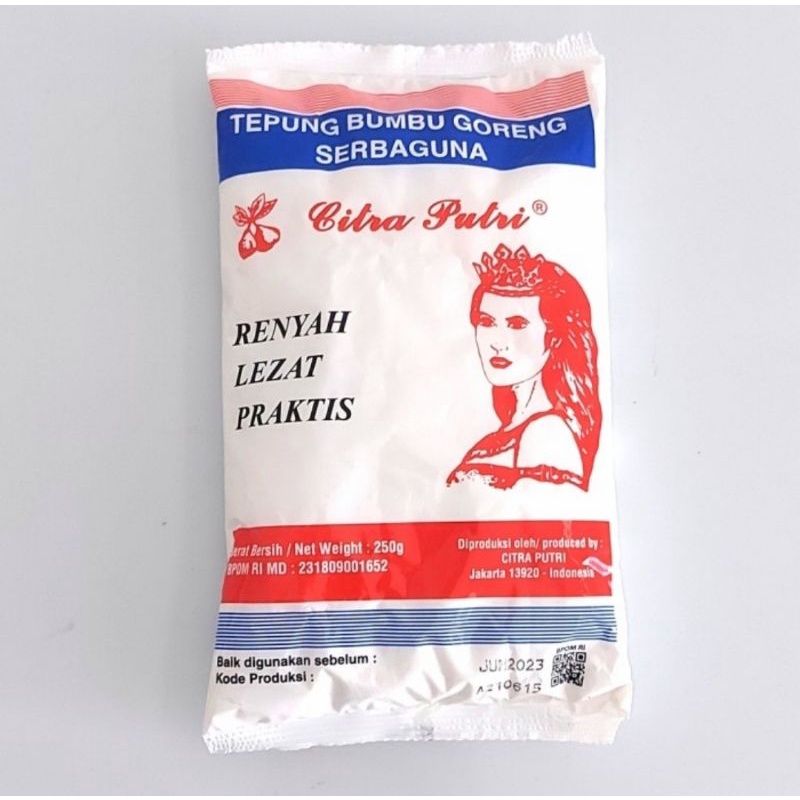

Tepung Bumbu Citra Putri 250gr