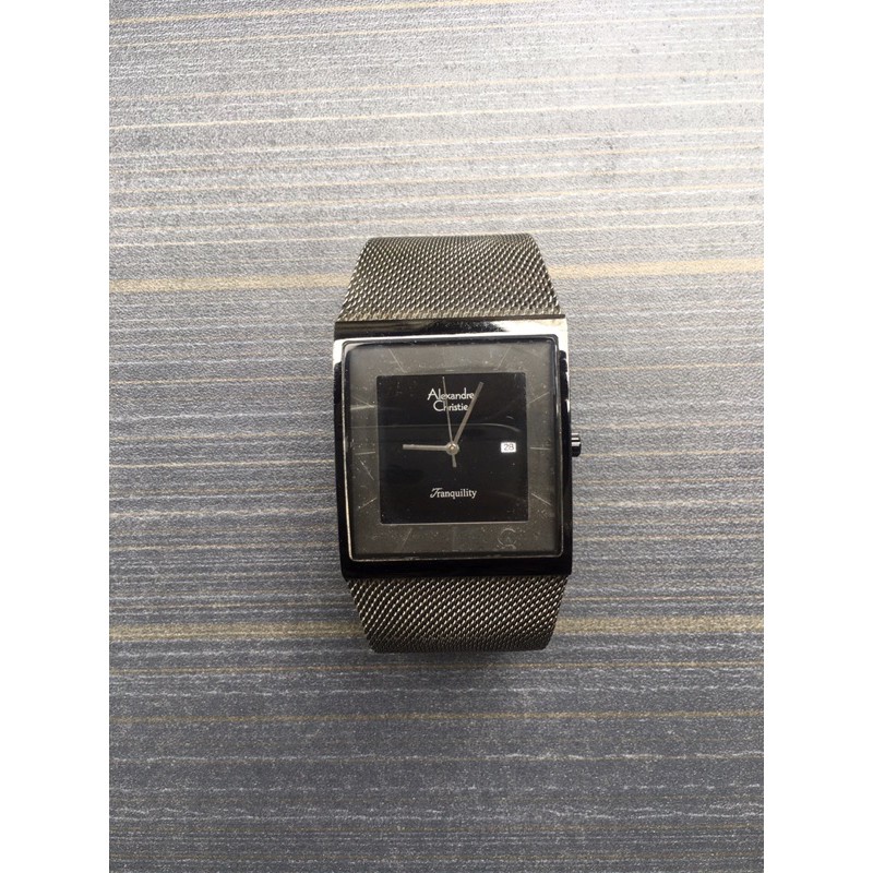 Bekas Second Preloved Jam Tangan Pria ORIGINAL Alexandre Christie AC