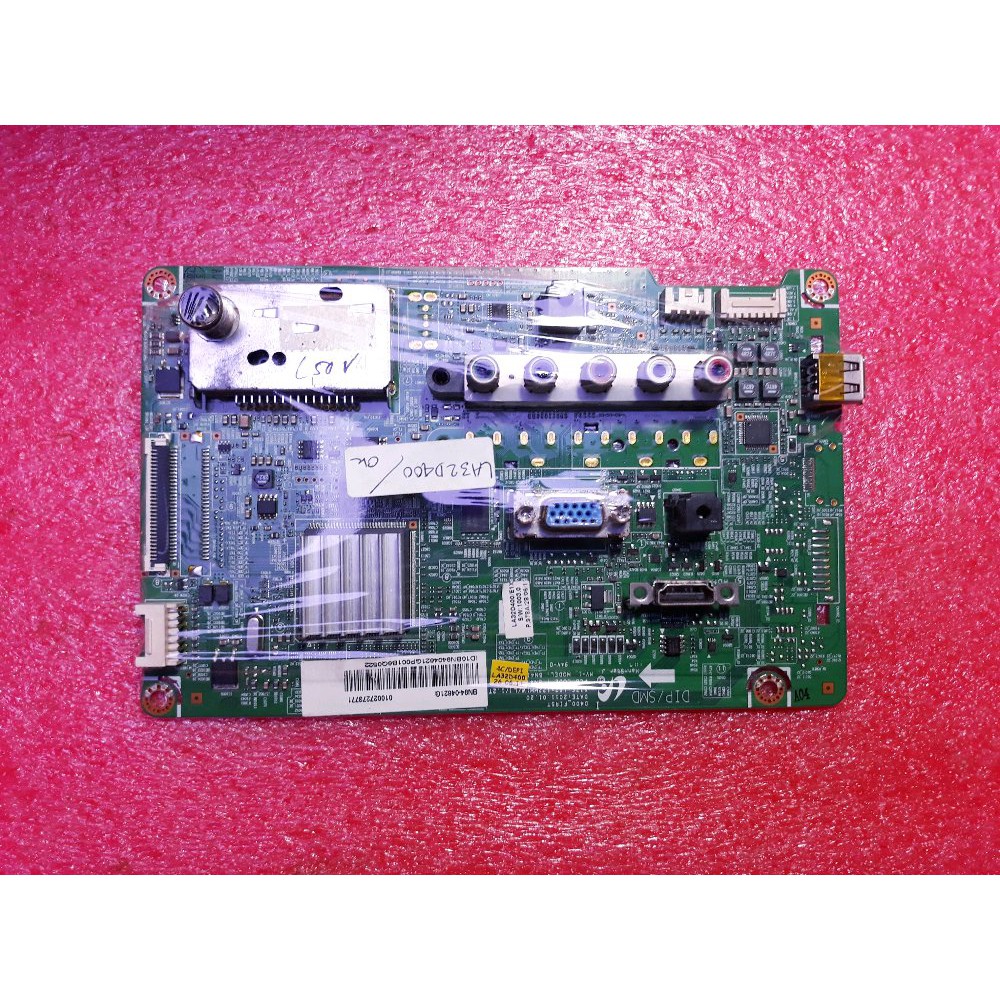 Mainboard samsung LA32D400 mesin tv lcd samsung la32d400