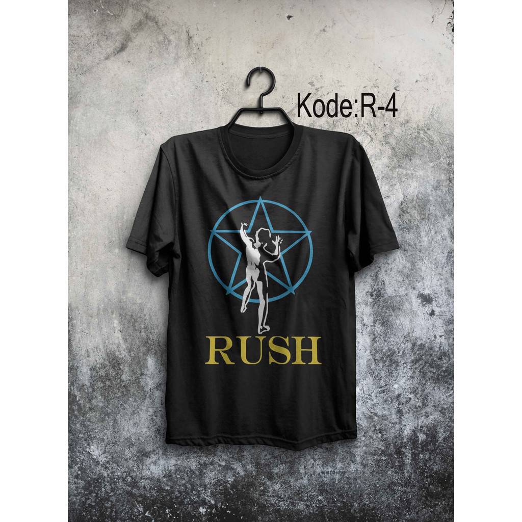 KAOS BAND RUSH TSHIRT MUSIK RUSH 04