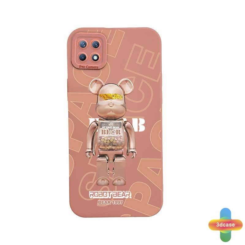 Casing Soft Case Realme C11 2021 C21Y C15 C21 C25 C20 C3 C12 C25S 5 5S 5i C17 7i C1 C25Y C2 C3i 6i C20A realme Narzo 20 10 10A 20A 30A Motif Angel Eyes Robot Bear Soft Back Cover