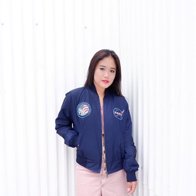 puffco "nasa" bomber jacket