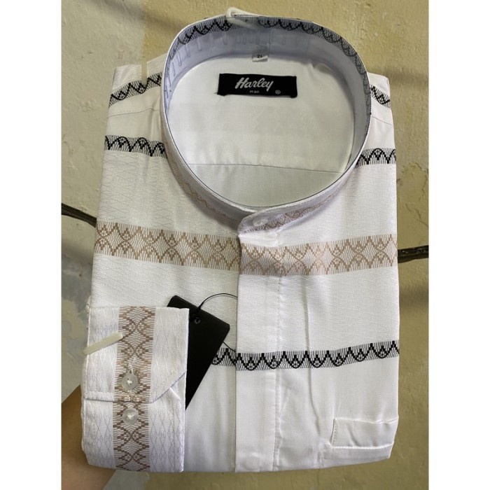 KHUSUS PUTIH! Kemko harley 2L / xxl lengan panjang - 8, 2L