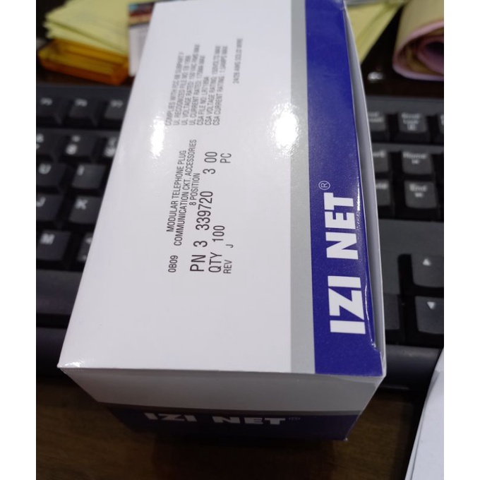 conektor Rj45 cat5 Rj 45 Izinet isi 100 konektor Rj