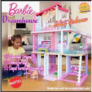 barbie dream house package size