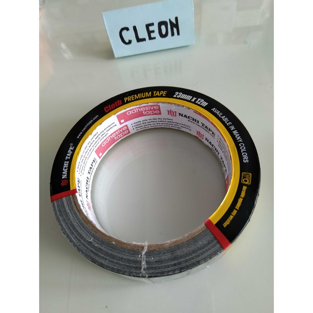 

Plagban Kain/ Plagban Hitam/ Plagban Tape Cloth Nachi 1 Inch