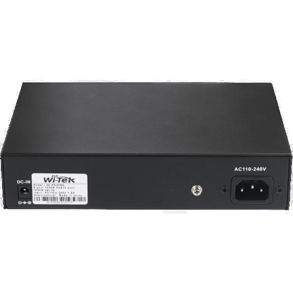 Wi-Tek WI-PS308G 10-Port 48V Gigabit Ports PoE Switch with 8-Port PoE Witek