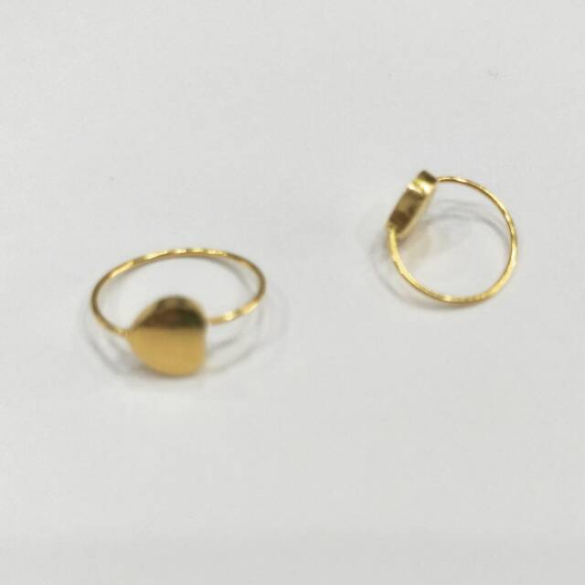 Anting bayi emas asli kadar 875 model hati