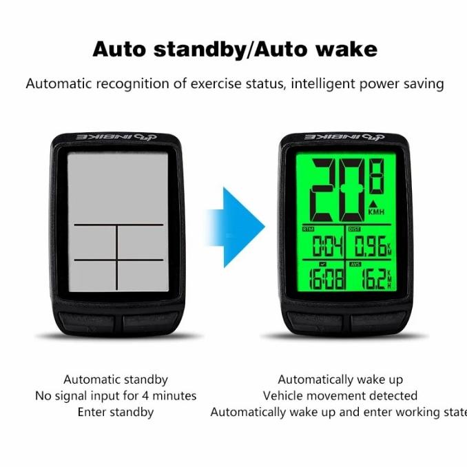 Speedometer/Odometer Inbike Wireless Sepeda Terlengkap Terbaru 2021