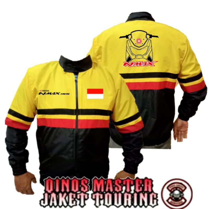 Jaket Pria Yamaha Nmax Jaket motor Nmax Windproof