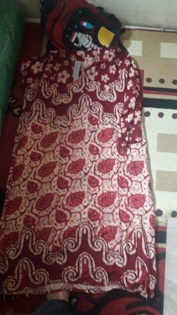 Daster Longdress Jumbo Batik Pekalongan Best Seller Bahan Bagus Dijamin
